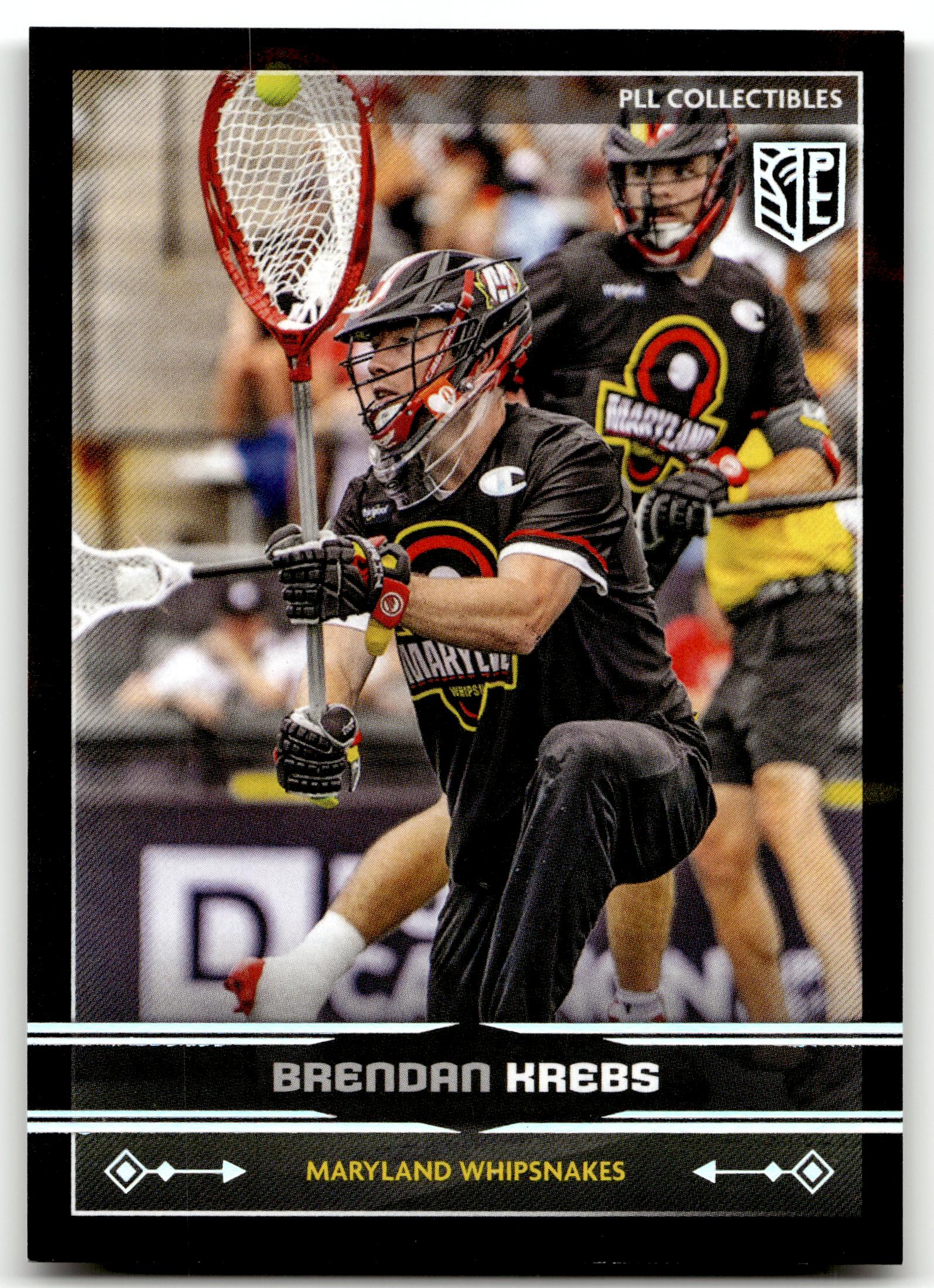 Brendan Krebs 2025 PLL Fieldside Maryland Whipsnakes Cream Of The Cropped #24