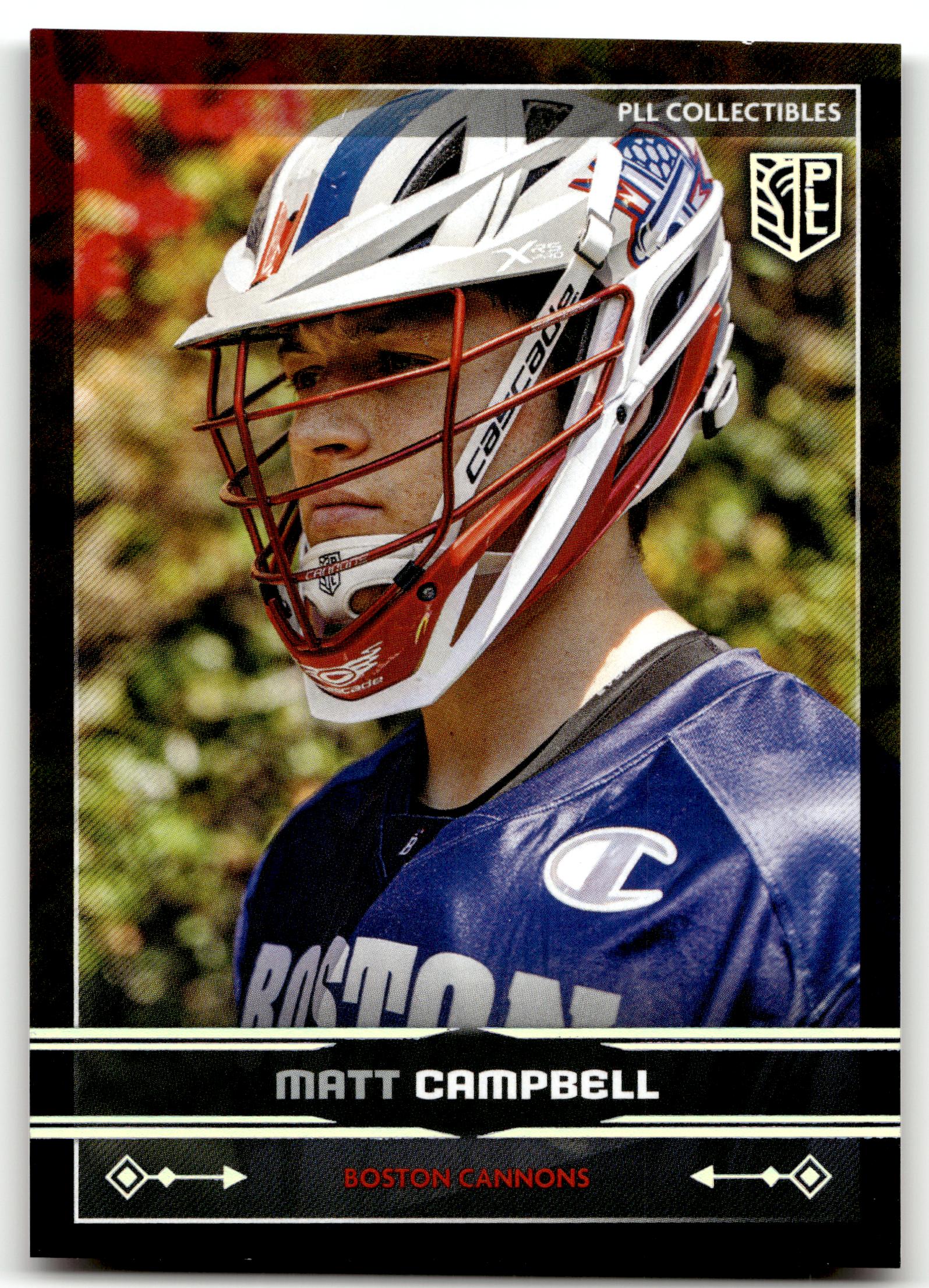 Matt Campbell 2025 PLL Fieldside Boston Cannons Cream Of The Cropped #33