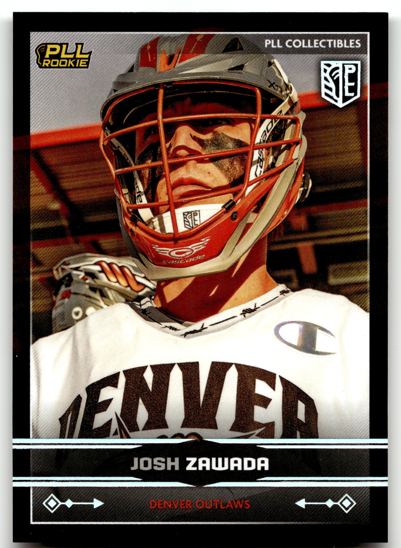 Josh Zawada 2025 PLL Fieldside Denver Outlaws Cream Of The Cropped #69