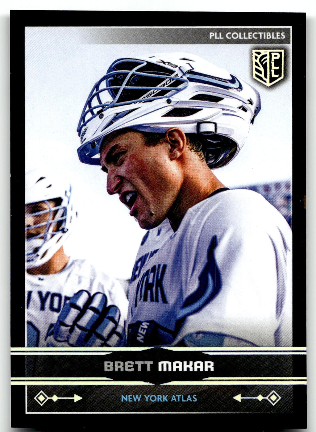 Brett Makar 2025 PLL Fieldside New York Atlas Cream Of The Cropped #70
