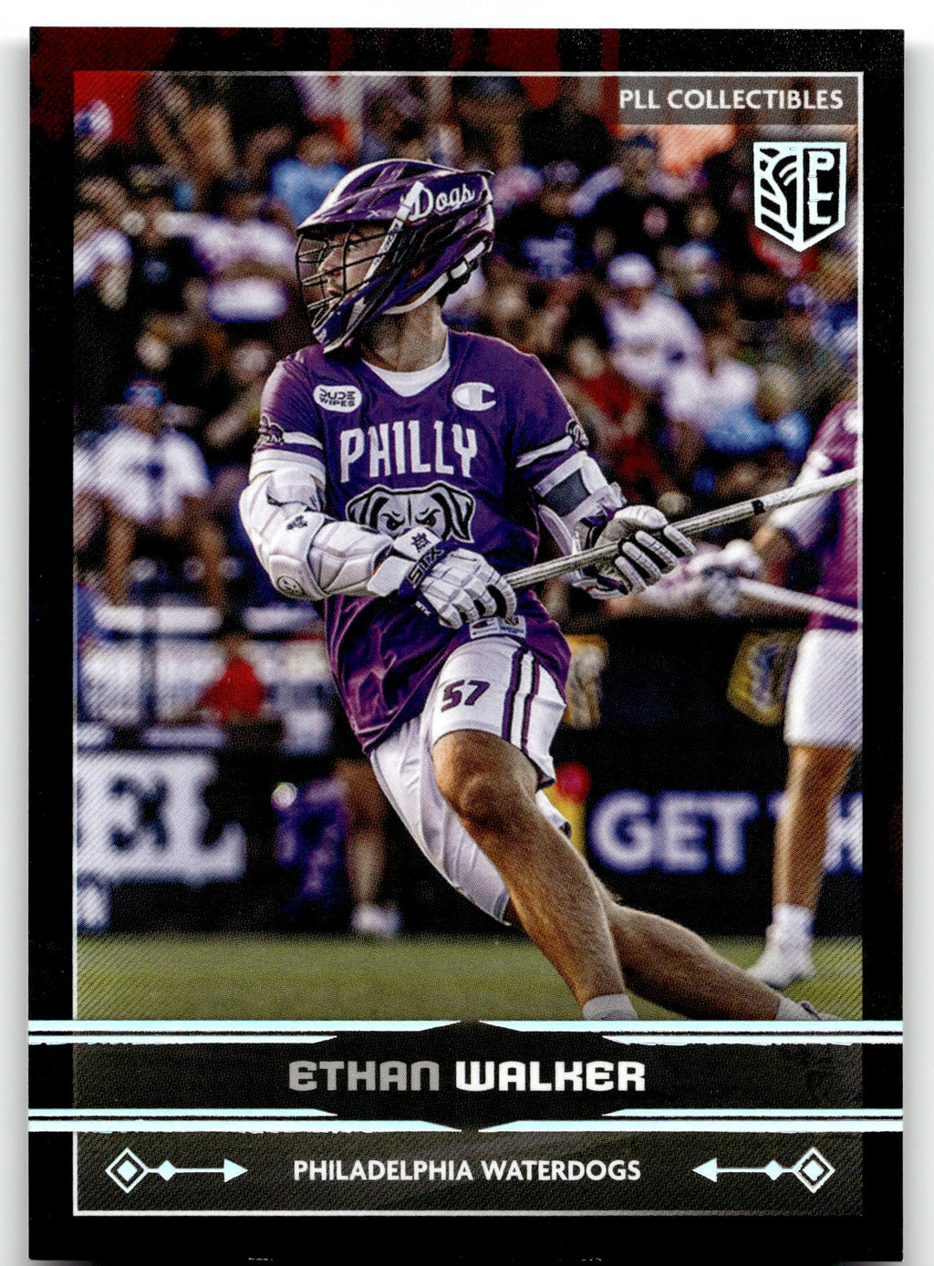 Ethan Walker 2025 PLL Fieldside Philadelphia Waterdogs Cream Of The Cropped #72
