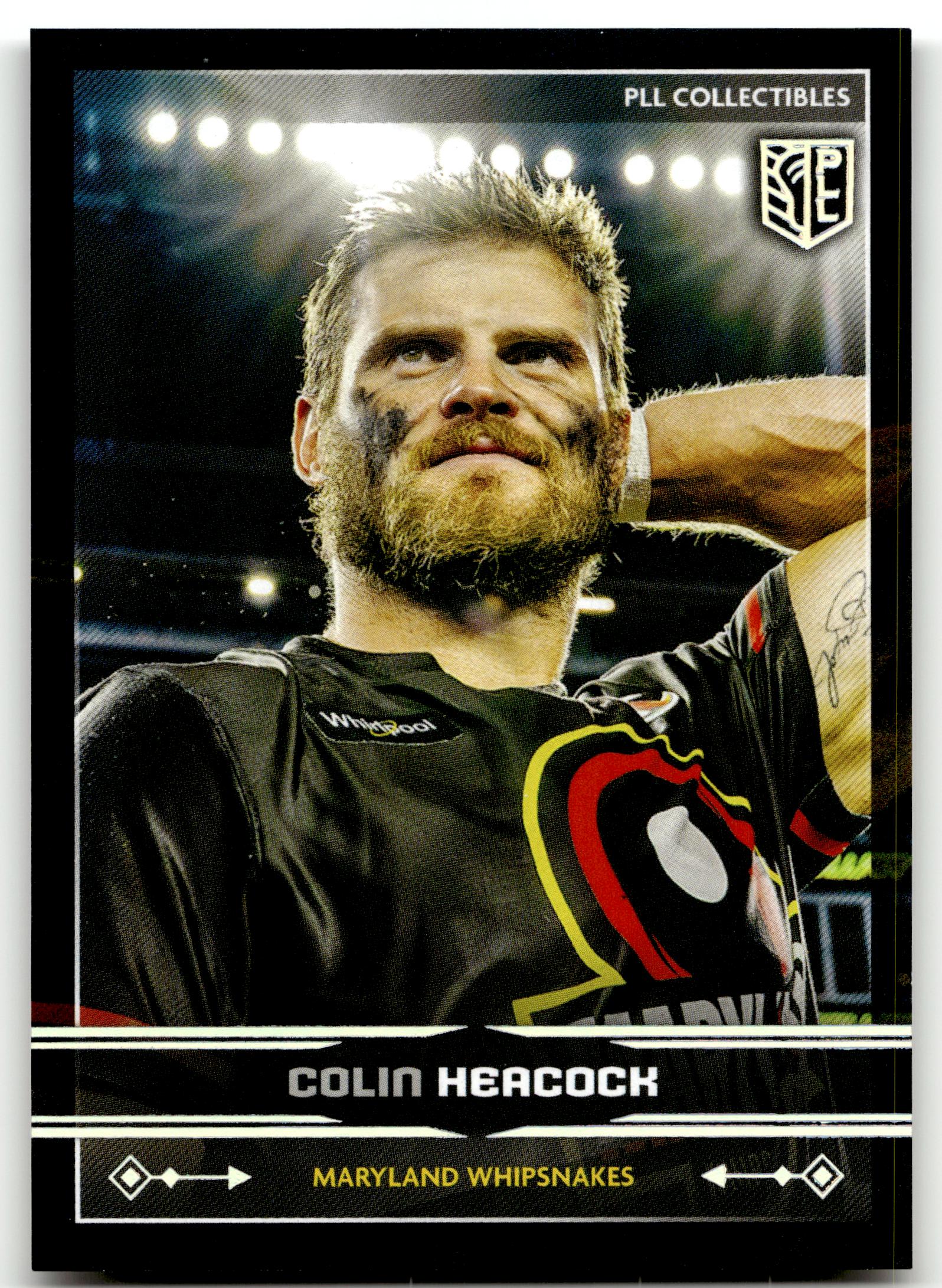 Colin Heacock 2025 PLL Fieldside Maryland Whipsnakes Cream Of The Cropped #98