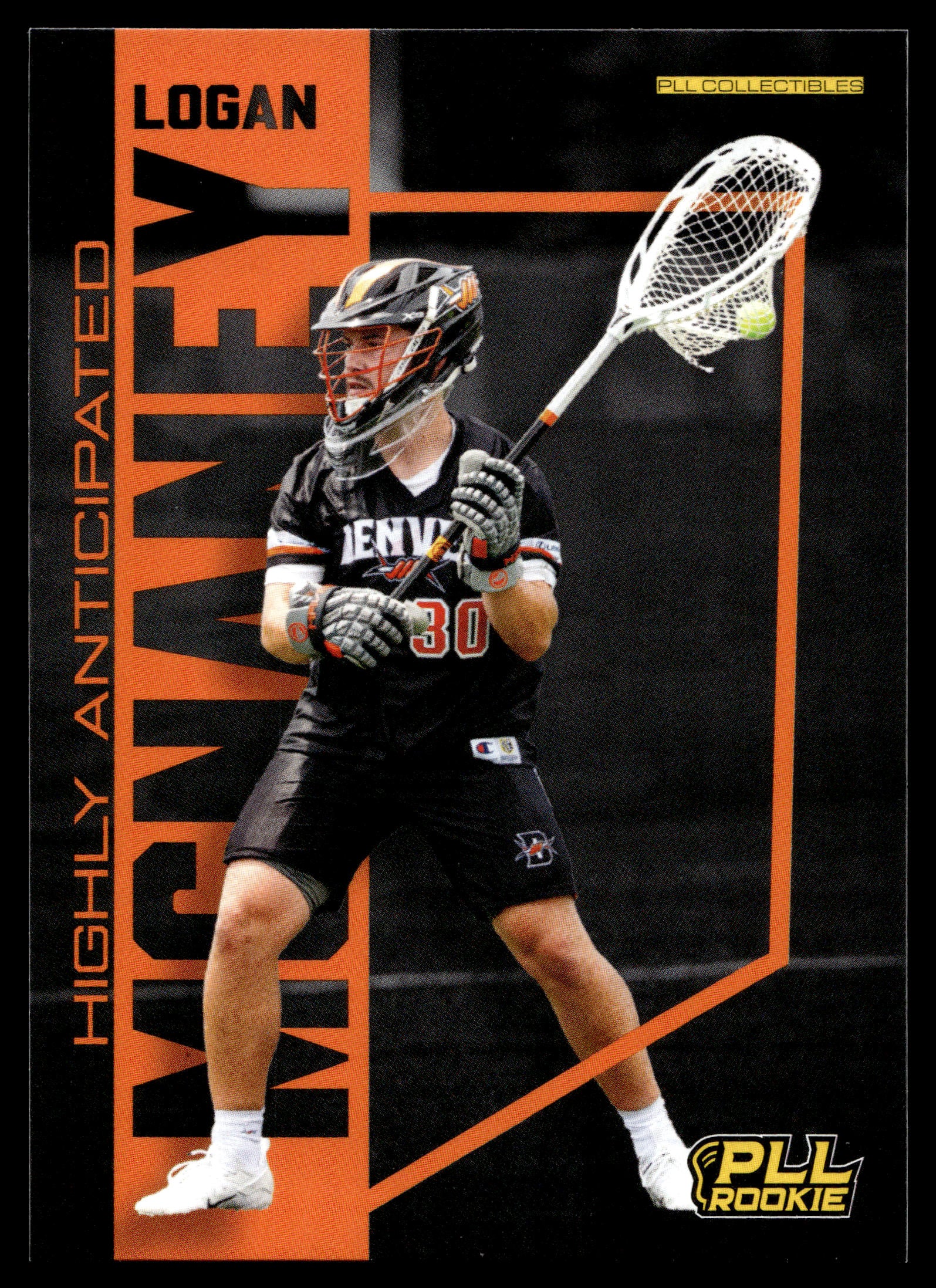 Logan McNaney 2025 PLL Flagship Denver Outlaws Highly Anticipated #11
