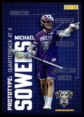 Michael Sowers 2025 PLL Flagship Philadelphia Waterdogs Prototypes 37/50