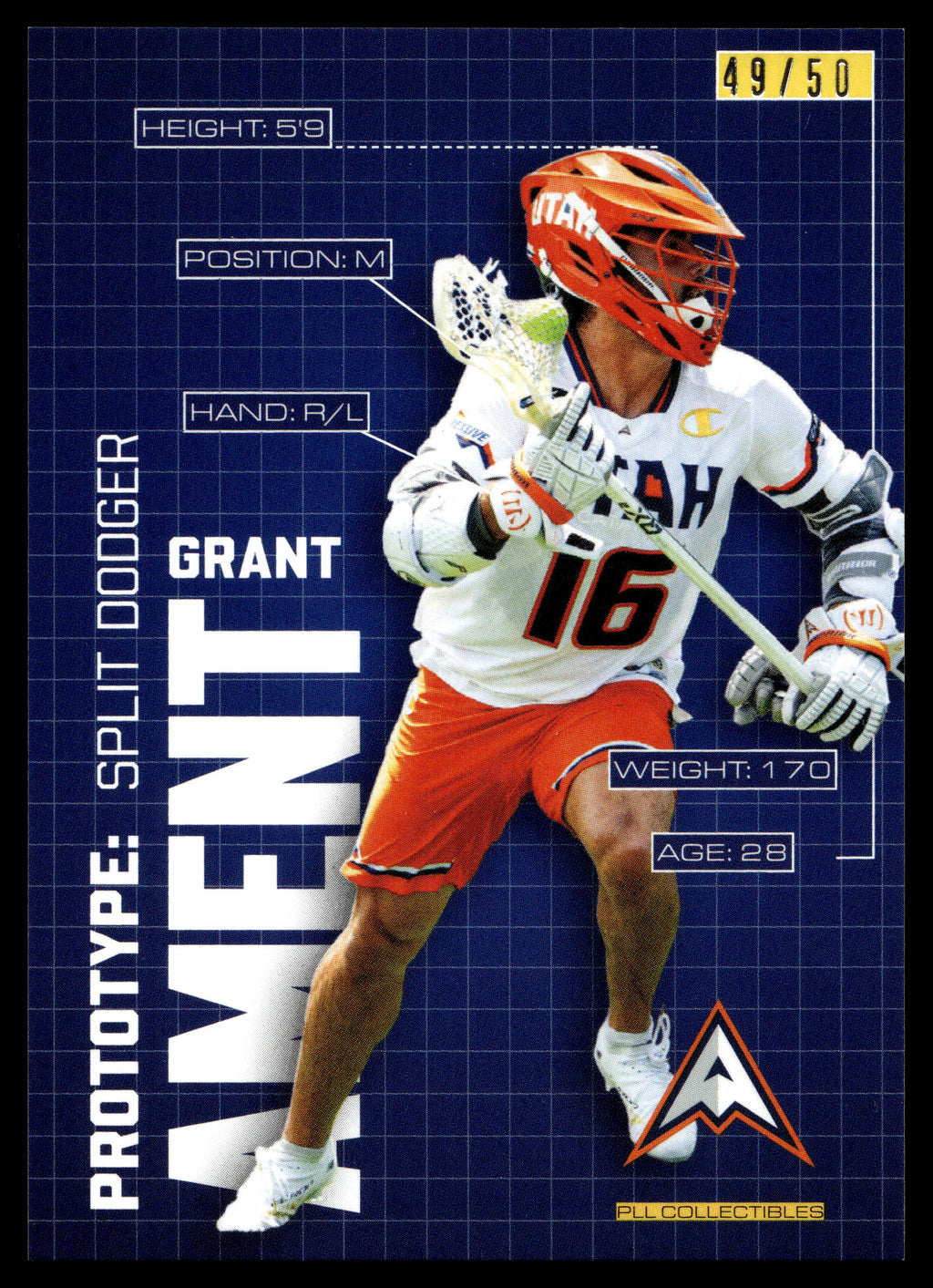Grant Ament 2025 PLL Flagship Utah Atlas Protoypes 49/50