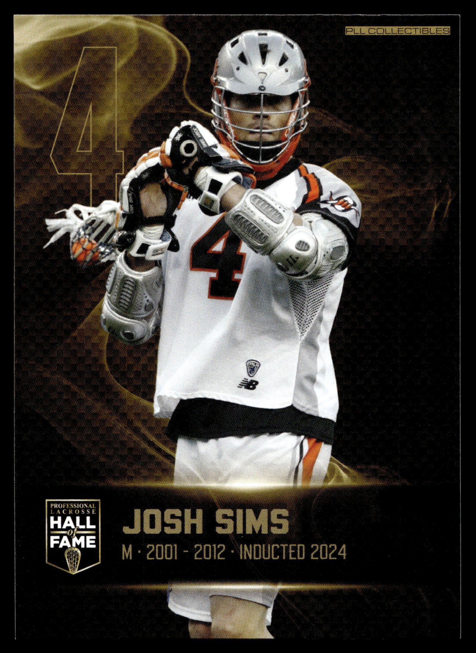 Josh Sims 2025 PLL Flagship Denver Outlaws Commemoration