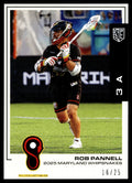 Rob Pannell 2025 PLL Flagship Maryland Whipsnakes Black Parallel 16/25 #86