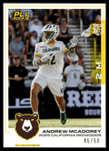 Andrew Mcadorey 2025 PLL Flagship California Redwoods Yellow Parallel 46/50 #34