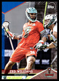 Zed Williams 2022 Topps PLL Maryland Whipsnakes Blue 58/99 #82
