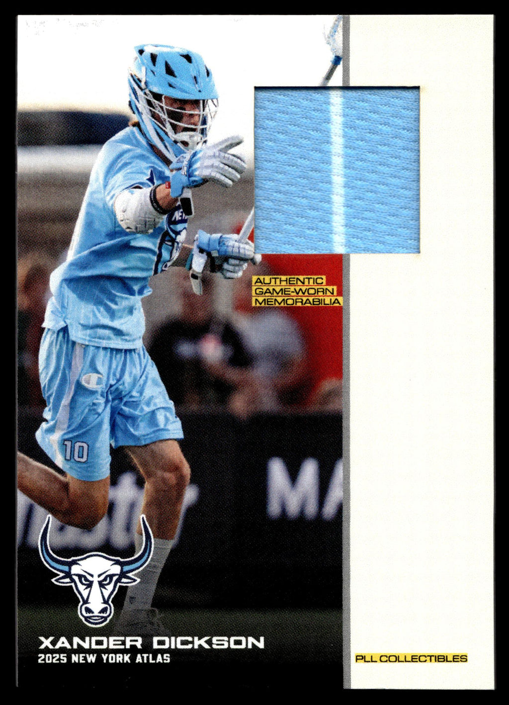 Xander Dickson 2025 PLL Flagship New York Atlas Relic