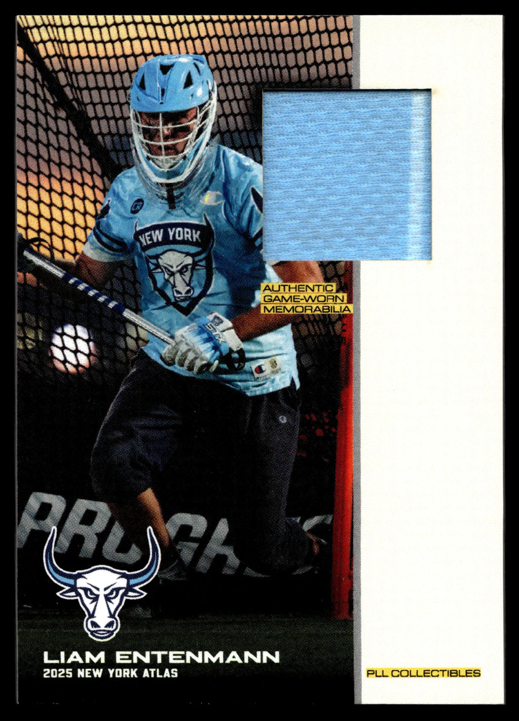 Liam Entenmann 2025 PLL Flagship New York Atlas Relic