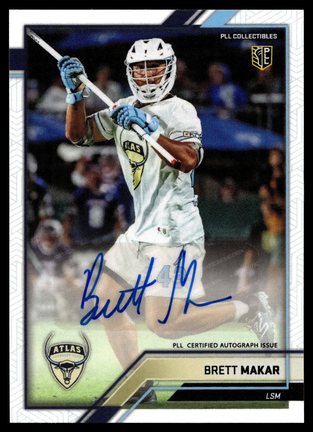 Brett Makar 2023 PLL Snapshot New York Atlas Auto #5
