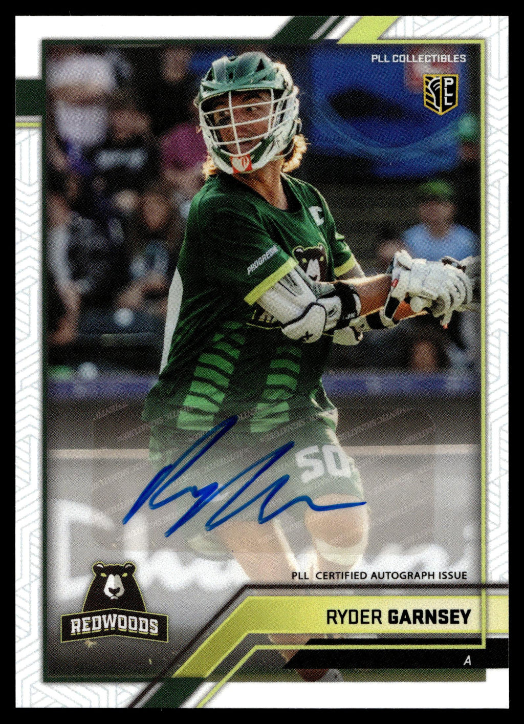 Ryder Garnsey 2023 PLL Snapshot California Redwoods Auto #26