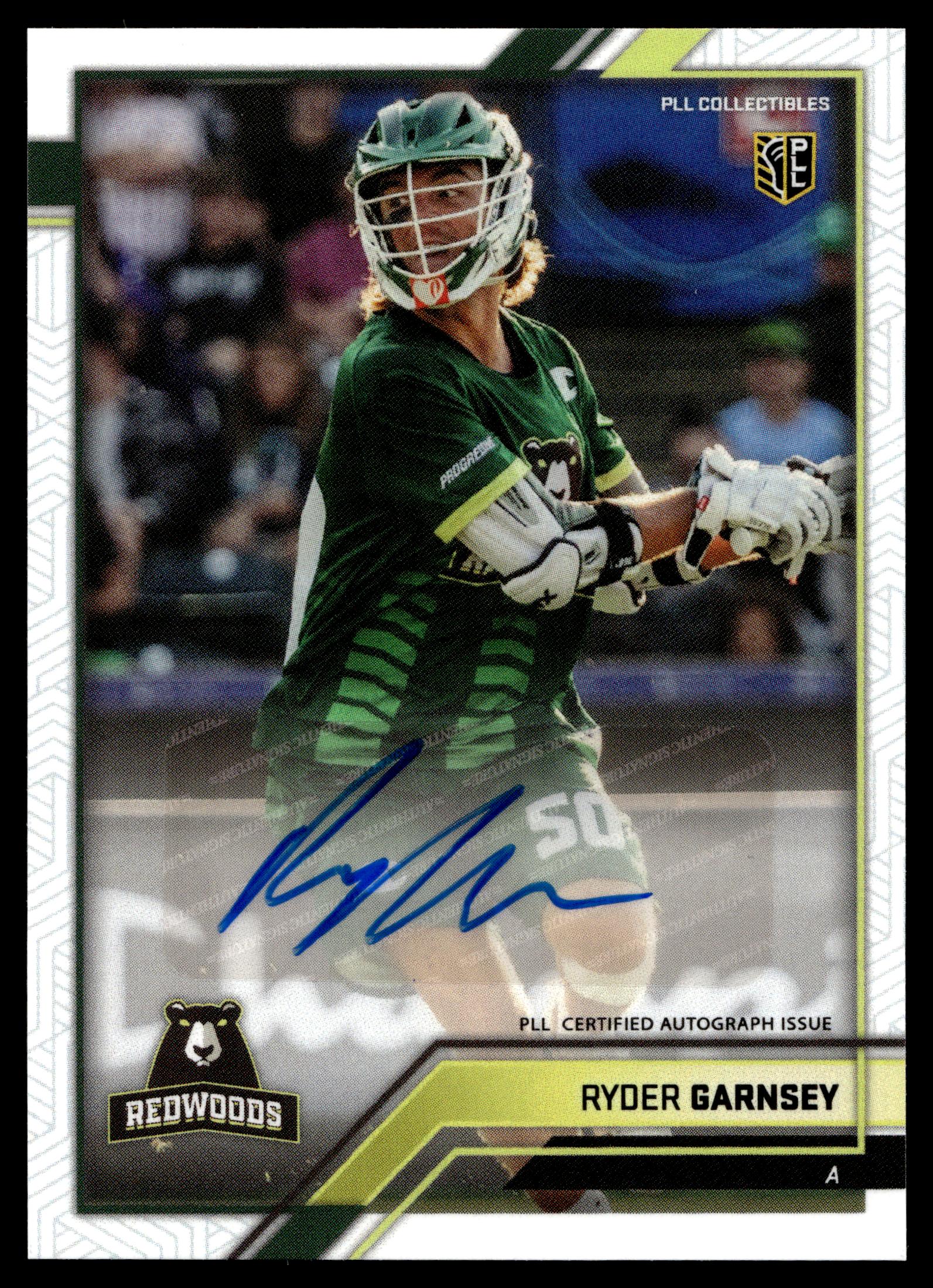 Ryder Garnsey 2023 PLL Snapshot California Redwoods Auto #26