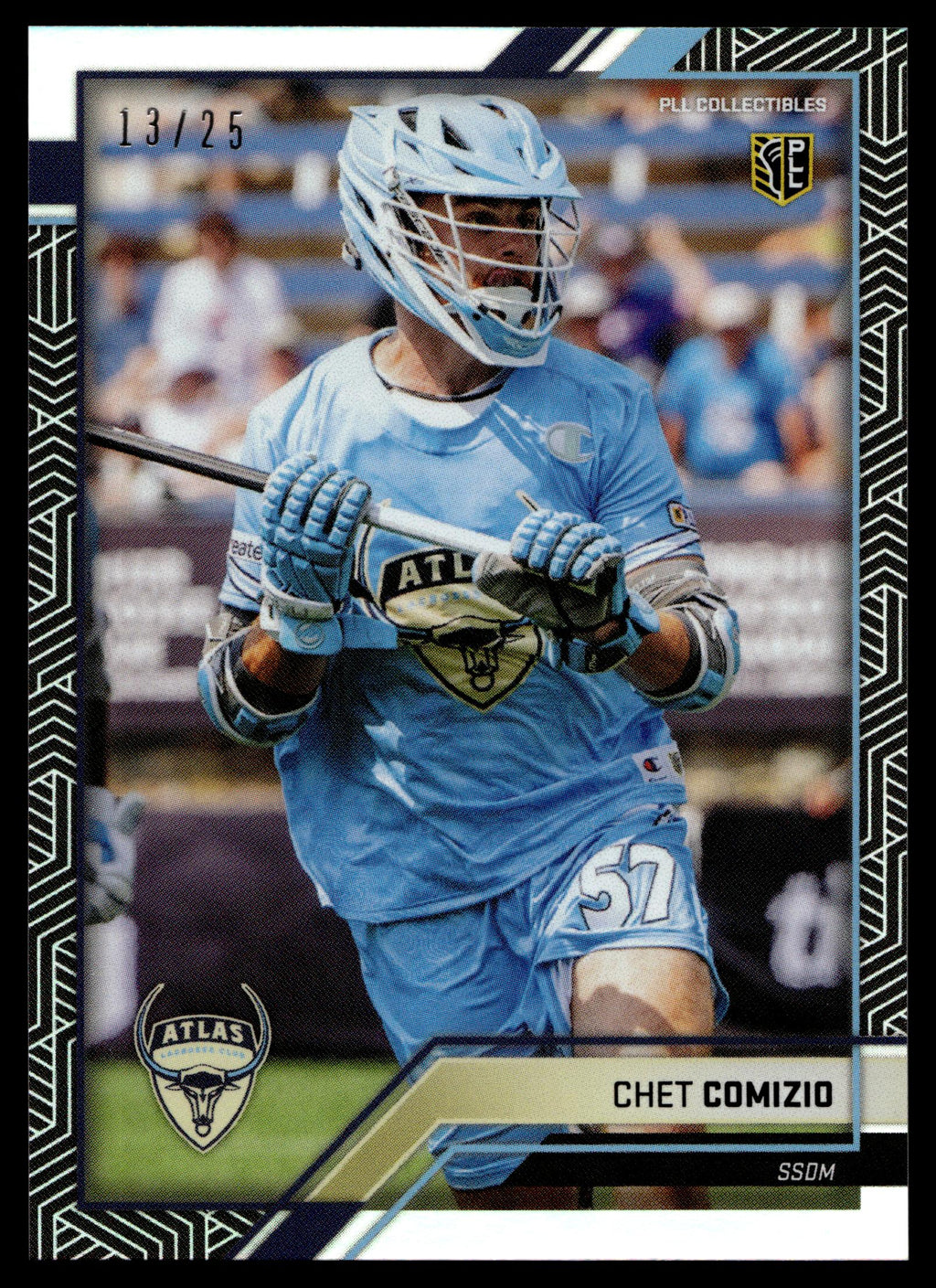 Chet Comizio 2023 PLL Snapshot New York Atlas Black 13/25 #39