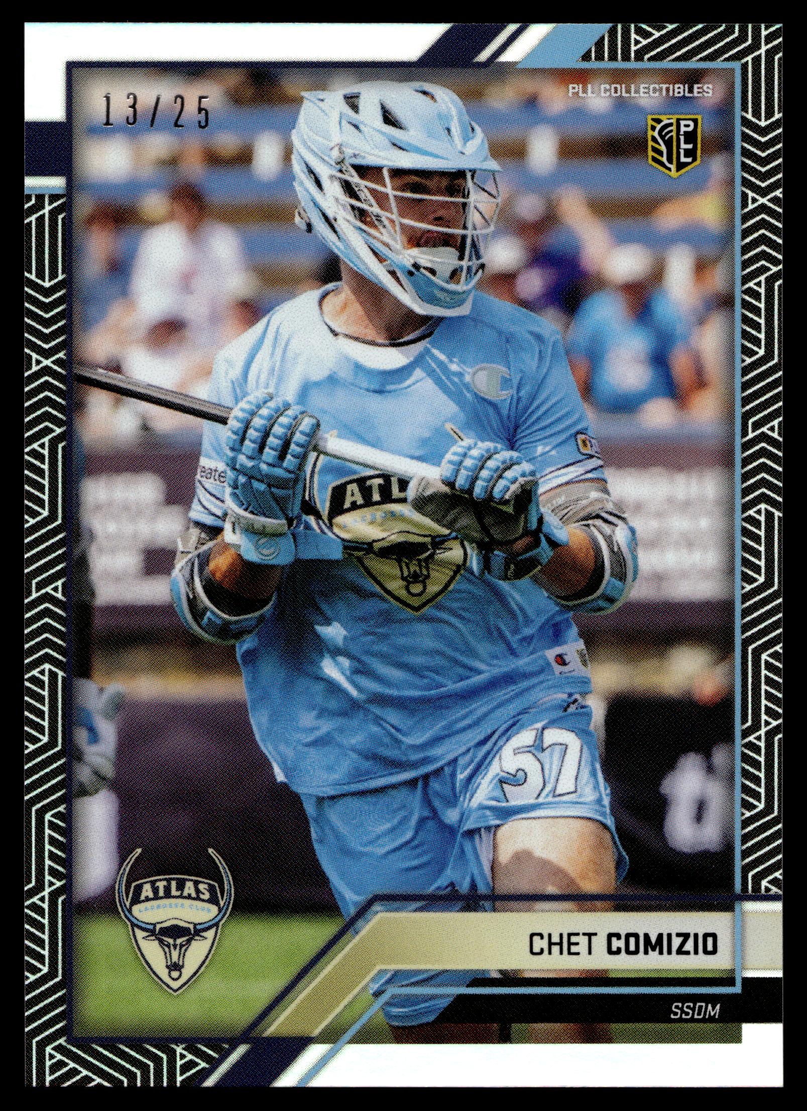 Chet Comizio 2023 PLL Snapshot New York Atlas Black 13/25 #39