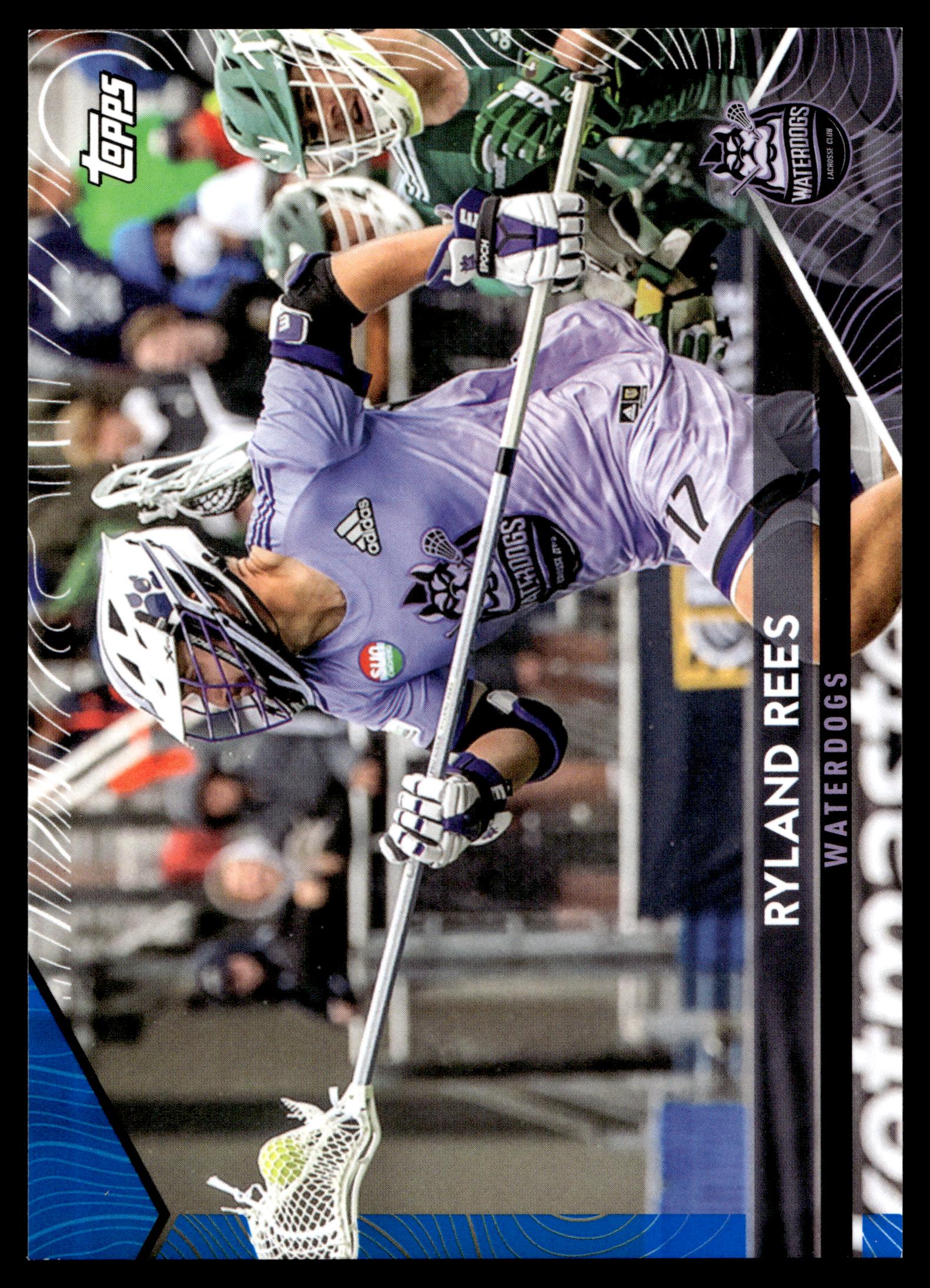 Ryland Rees 2022 Topps PLL Waterdogs Blue 72/99 #25