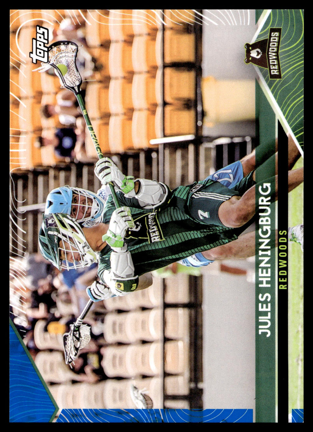 Jules Heningburg 2022 Topps PLL Redwoods Blue 90/99 #89