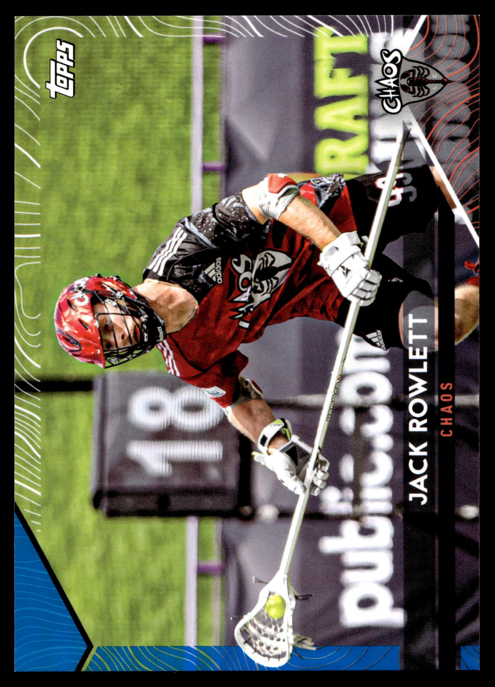 Jack Rowlett 2022 Topps PLL Chaos Blue 66/99 #147