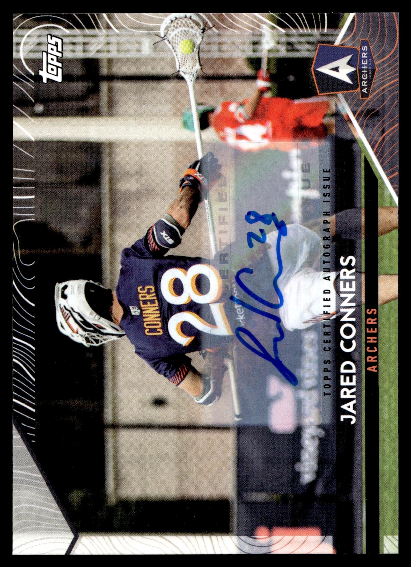 Jared Conners 2022 Topps PLL Atlas Base Auto #92