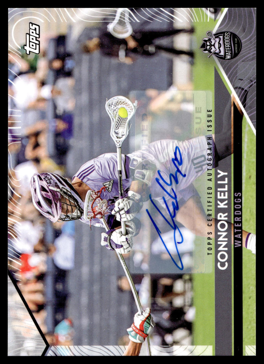 Connor Kelly 2022 Topps PLL Waterdogs Base Auto #103