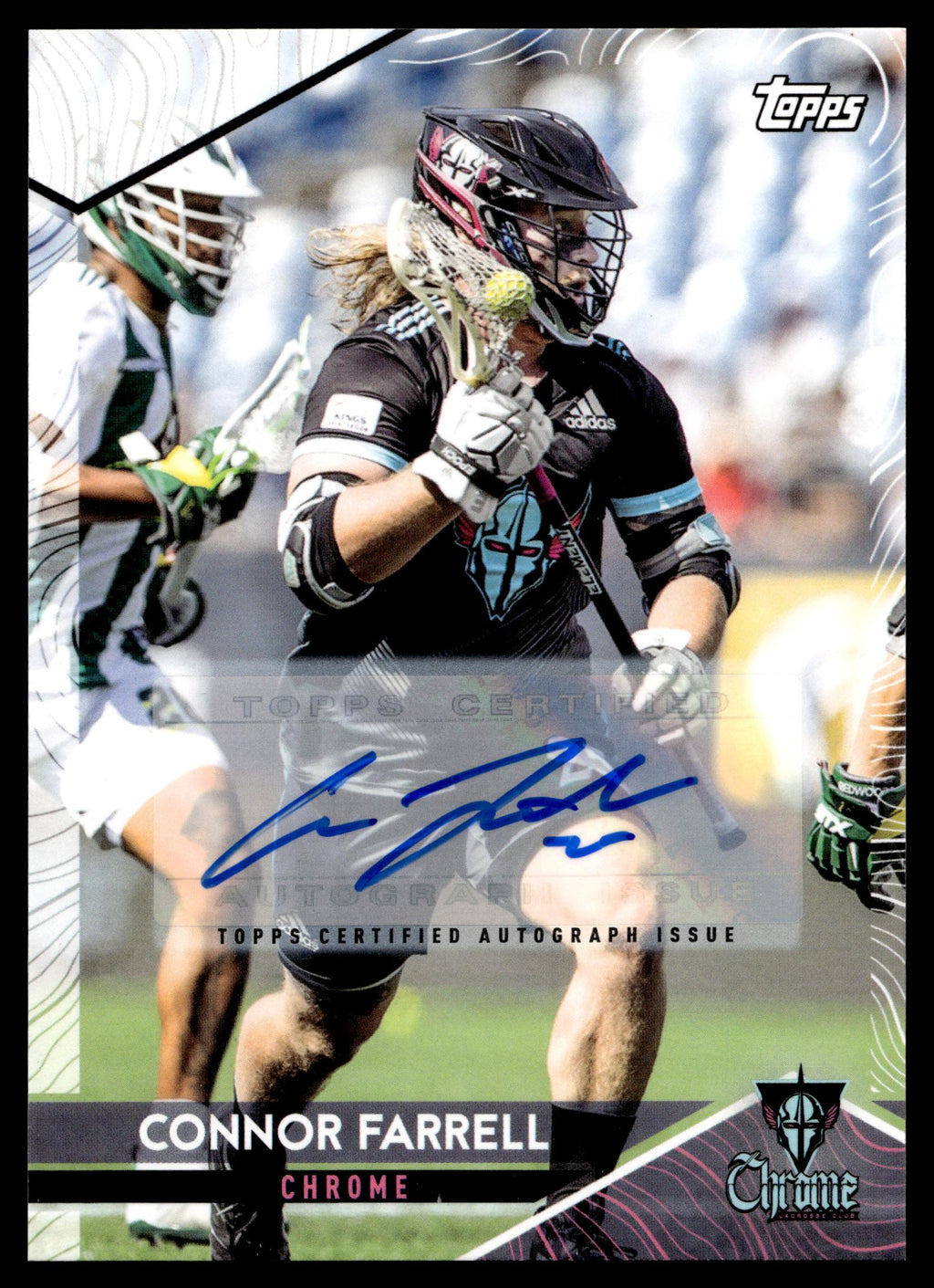 Connor Farrell 2022 Topps PLL Chrome Base Auto #106