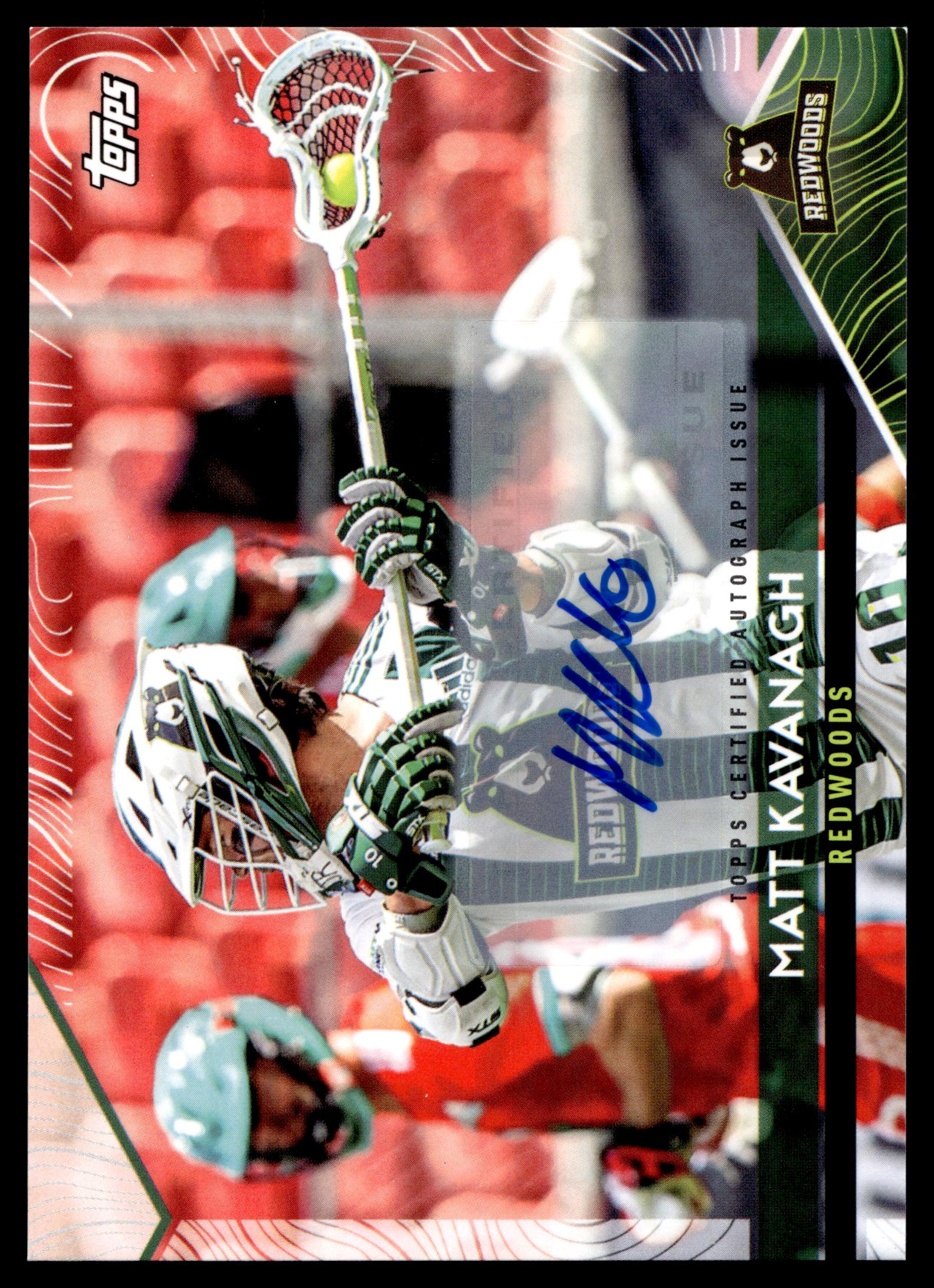 Matt Kavanagh 2022 Topps PLL Redwoods Base Auto #184