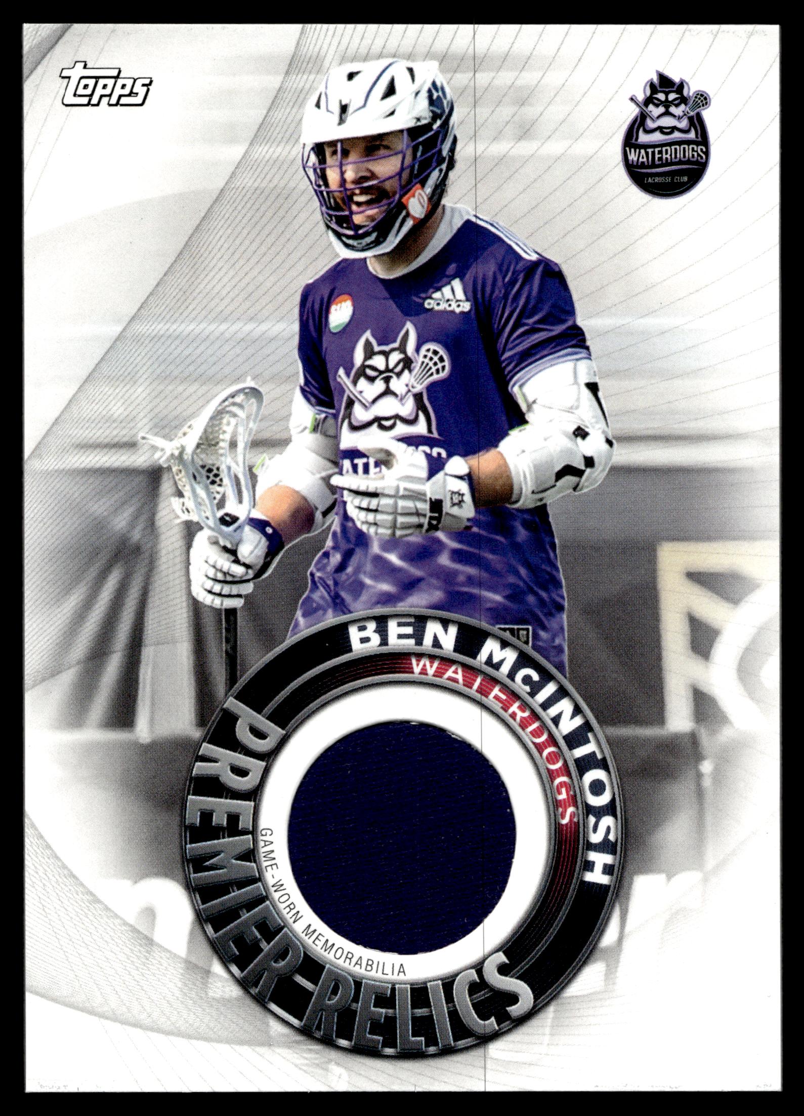 Ben McIntosh 2022 Topps PLL Waterdogs Premier Relics #PR-BM