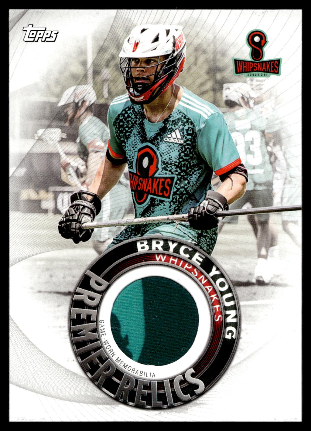 Bryce Young 2022 Topps PLL Whipsnakes Premier Relics #PR-BY