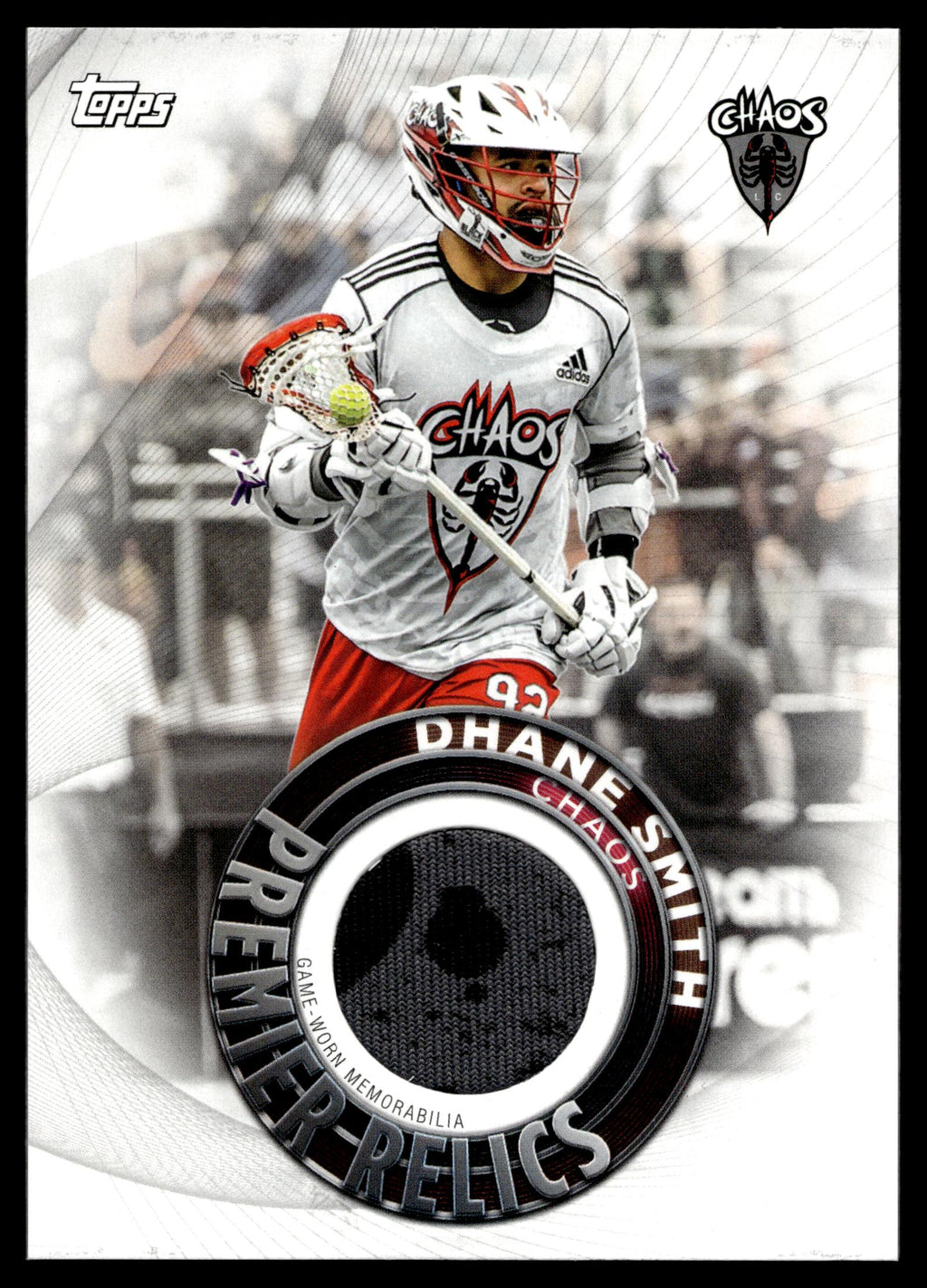 Dhane Smith 2022 Topps PLL Chaos Premier Relics #PR-DS