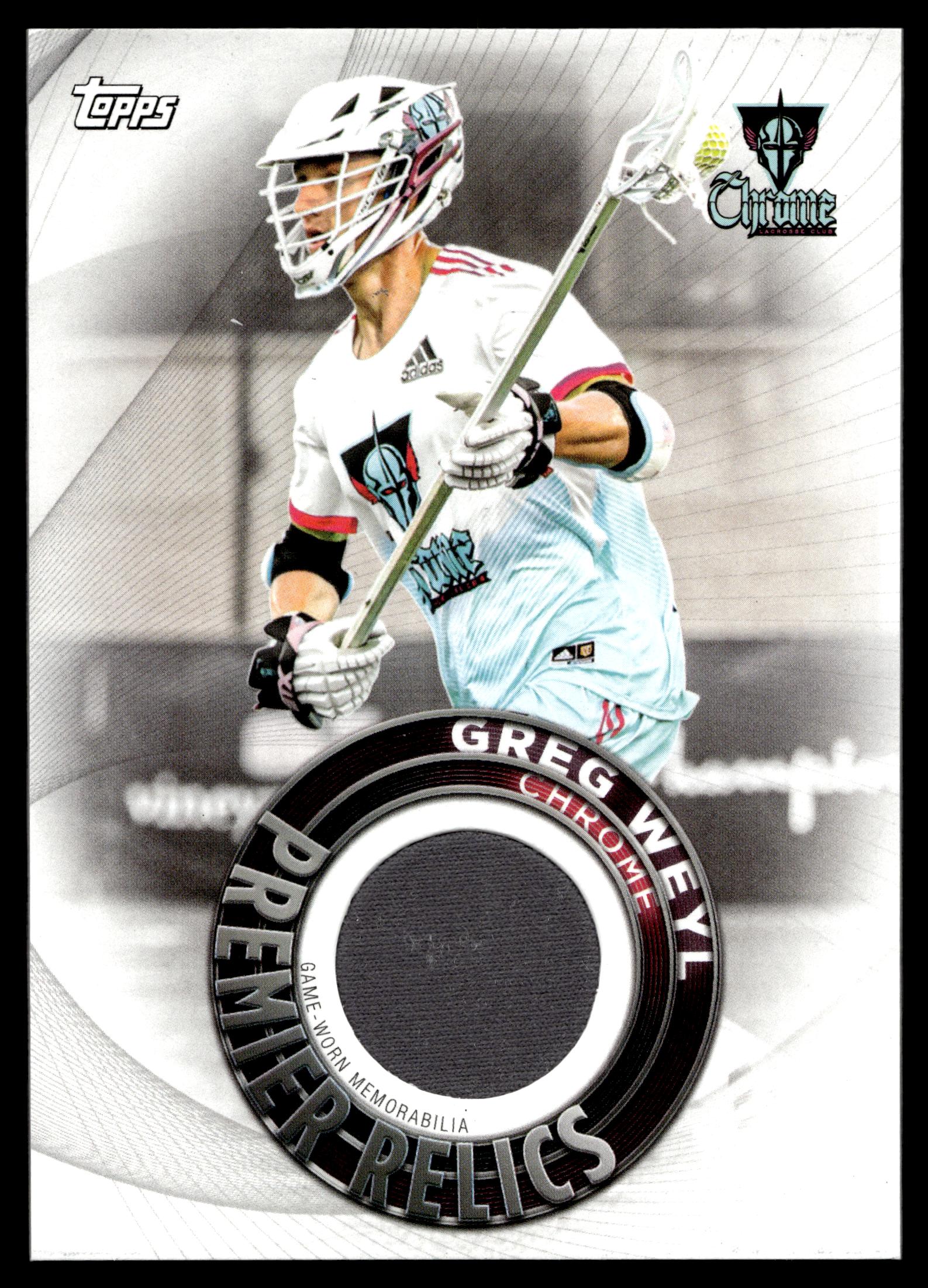 Greg Weyl 2022 Topps PLL Chrome Premier Relics #PR=GW
