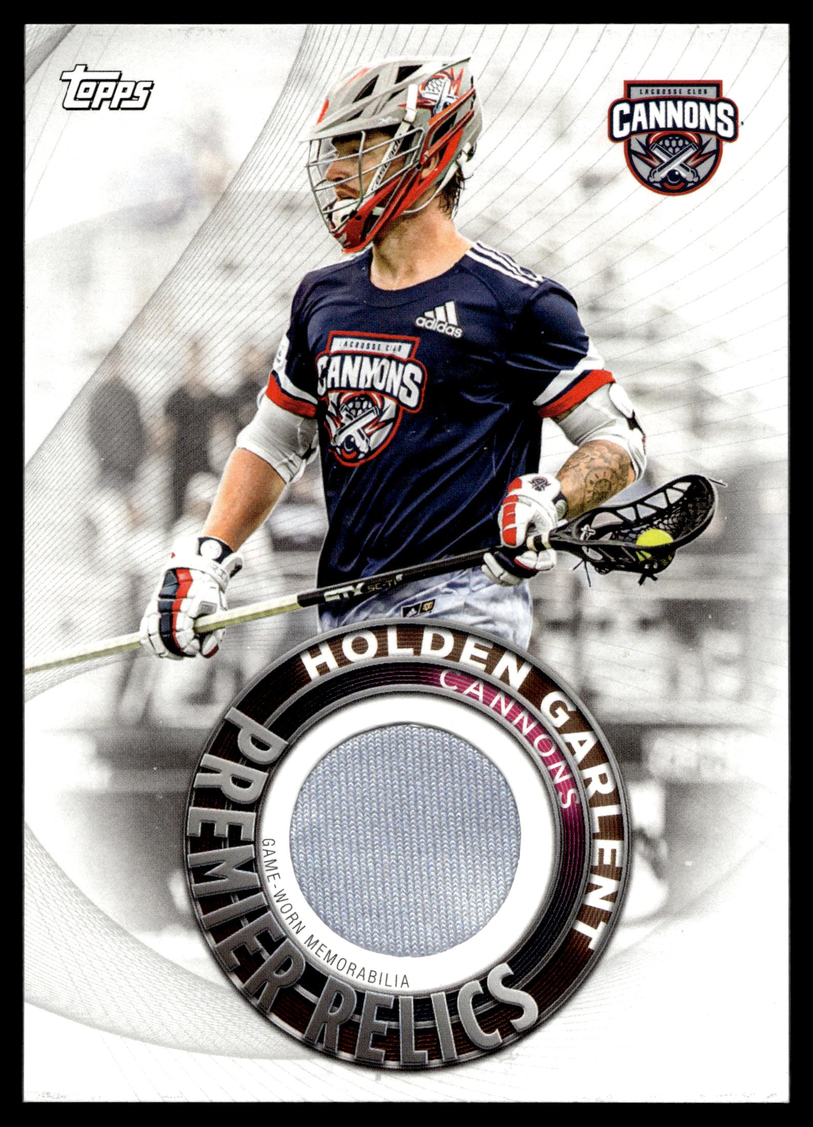 Holden Garlent 2022 Topps PLL Cannons Premier Relics #PR-HG