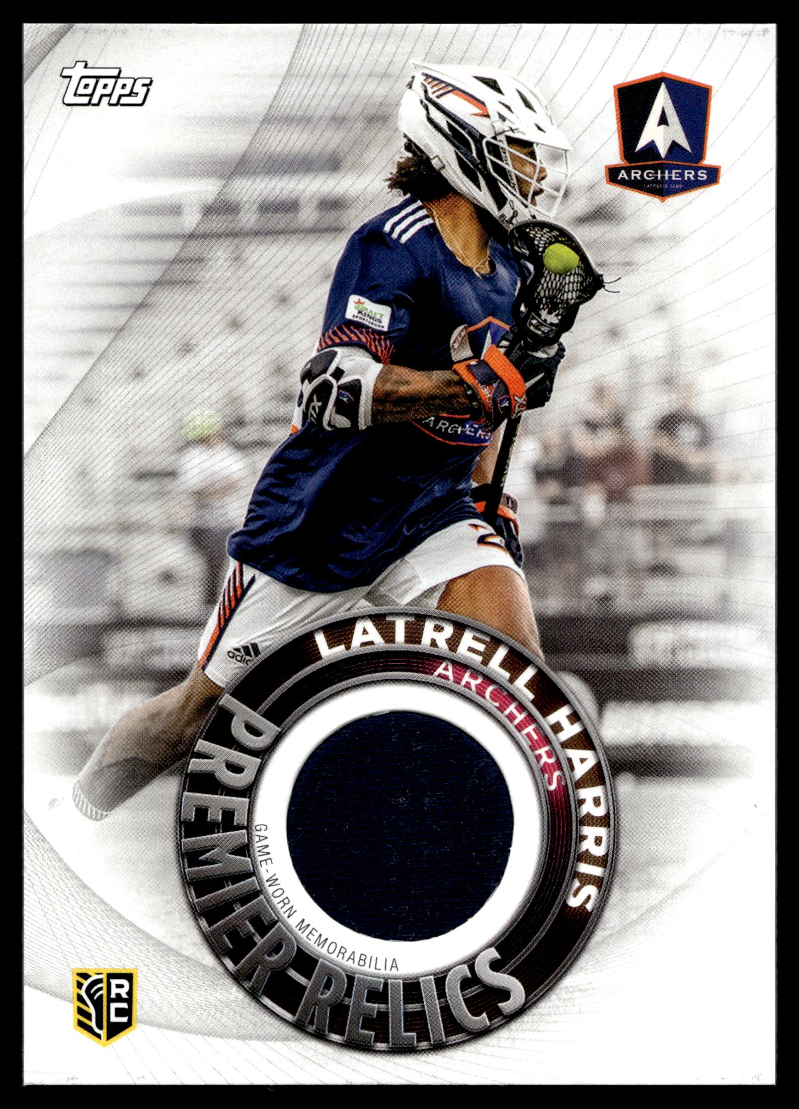 Latrell Harris 2022 Topps PLL Archers Premier Relics #PR-LH
