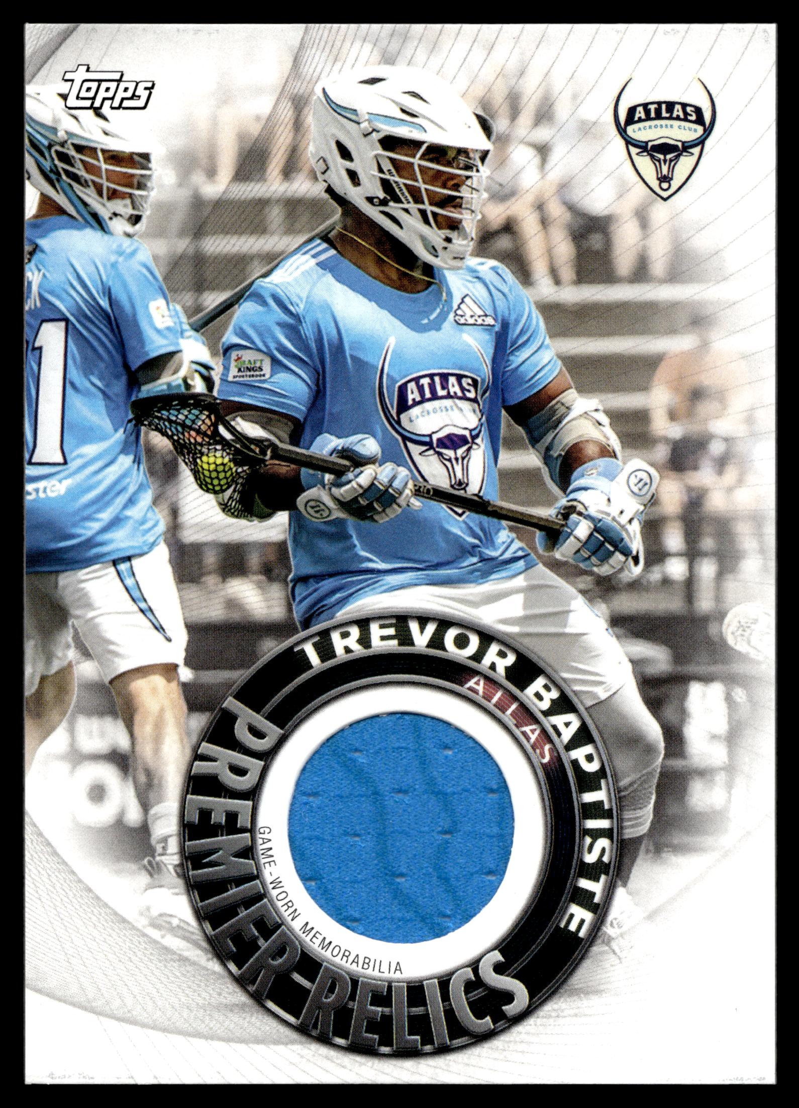 Tevor Baptiste 2022 Topps PLL Atlas Premier Relics #PT-TB