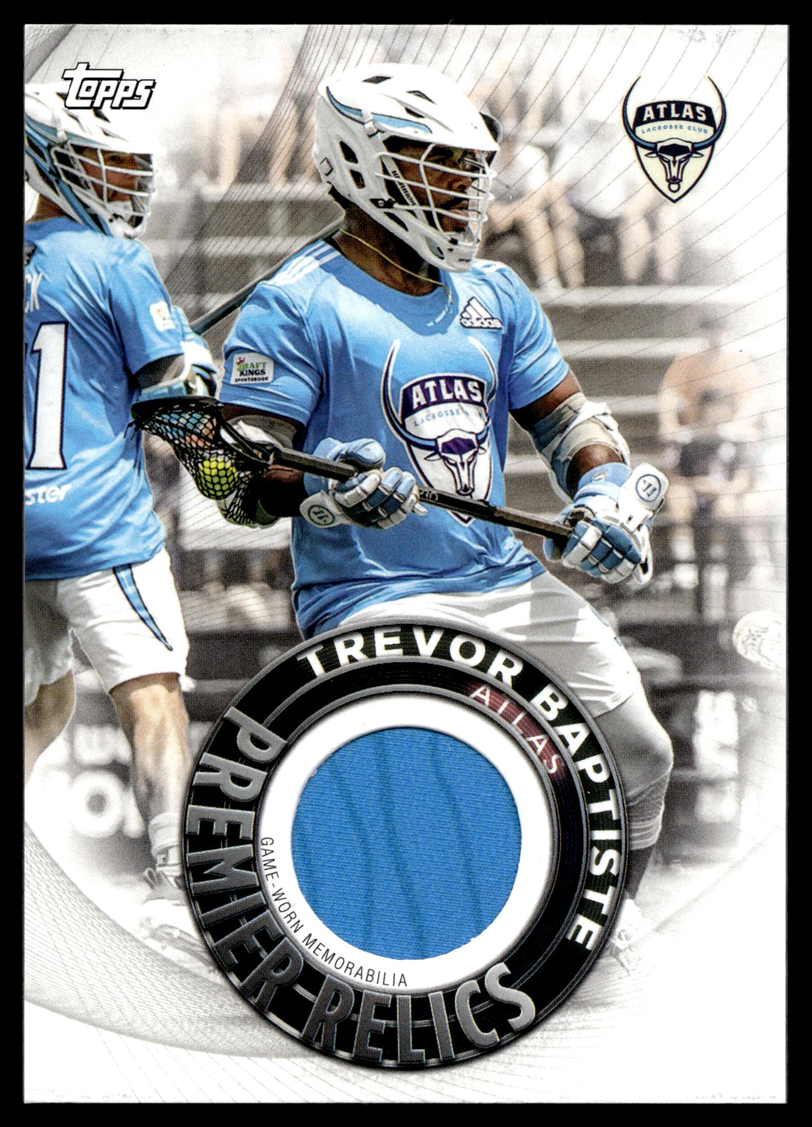 Trevor Baptiste 2022 Topps PLL Atlas Premier Relics #PR=TB