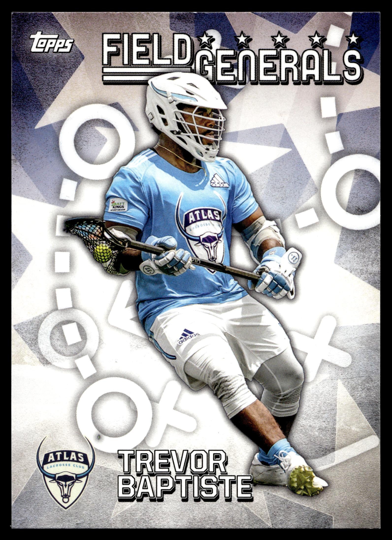 Trevor Baptiste 2022 Topps PLL Atlas Field Generals #FG-3