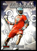 Zed Williams 2022 Topps PLL Whipsnakes Field Generals #FG-11