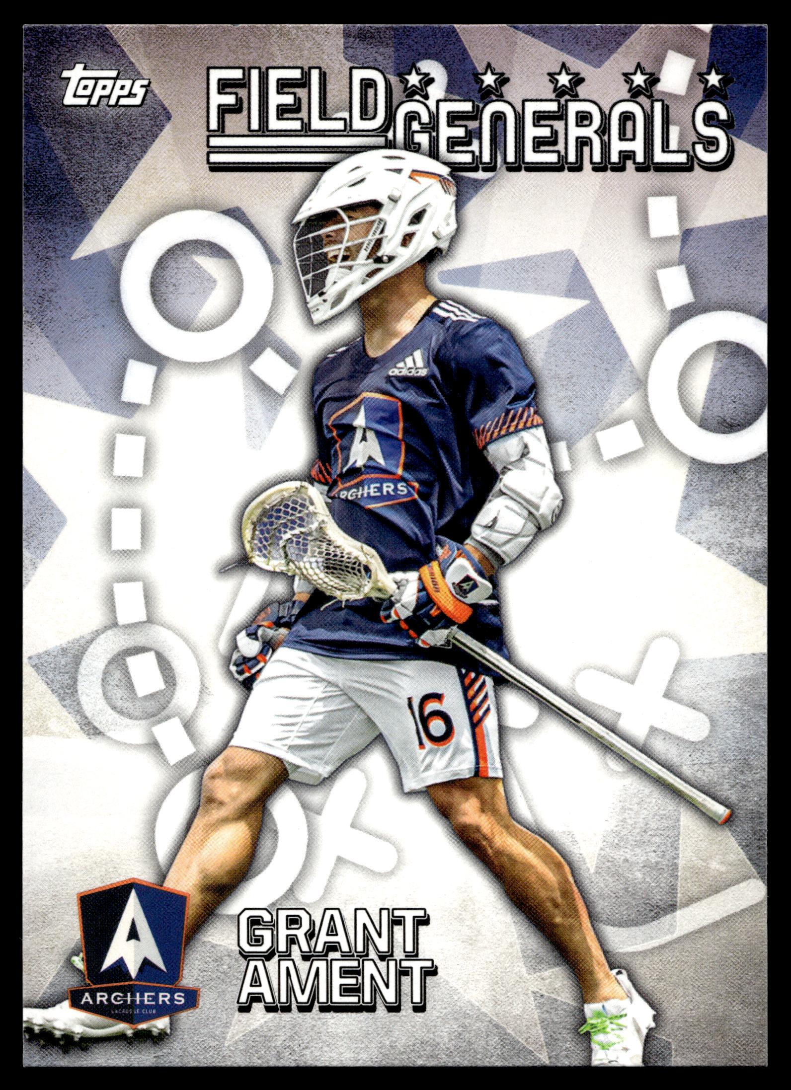 Grant Ament 2022 Topps PLL Archers Field Generals #FG-12