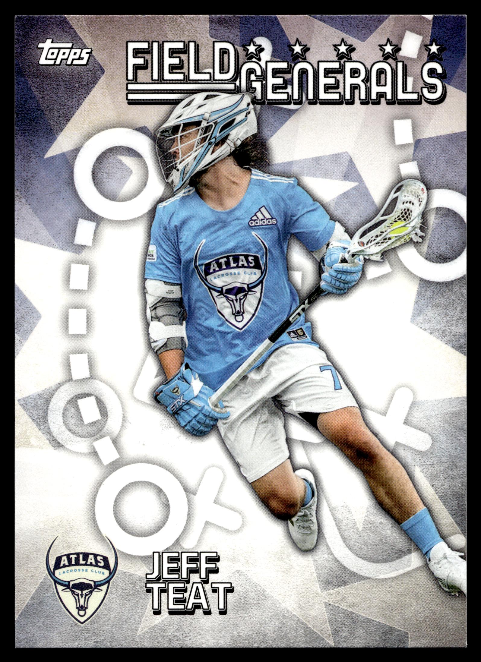 Jeff Teat 2022 Topps PLL Atlas Field Generals #FG-15