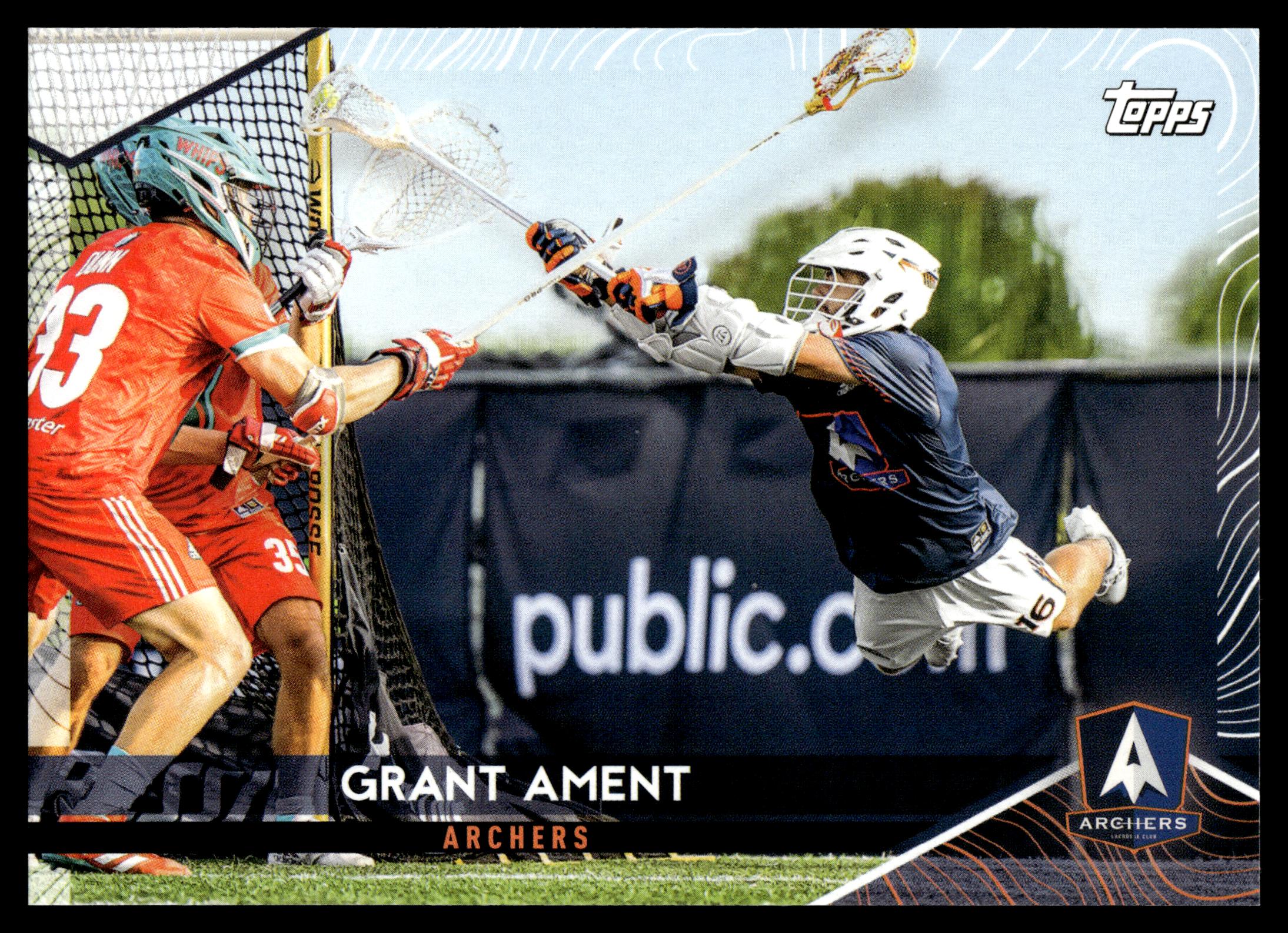 Grant Ament 2022 Topps PLL Archers Image Variations #176