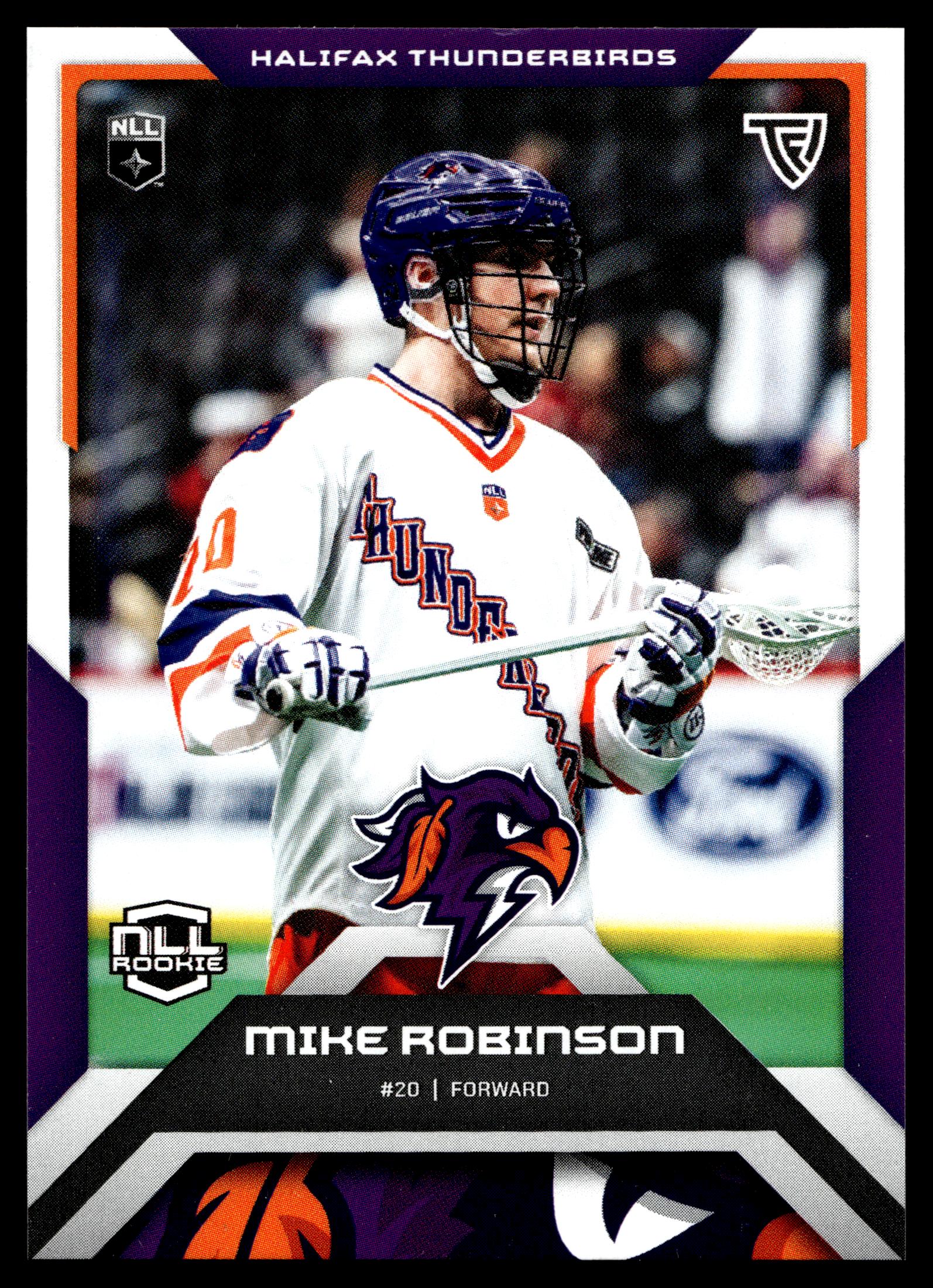 Mike Robinson 2025 TFL Sports NLL Halifax Thunderbirds Color Match #2