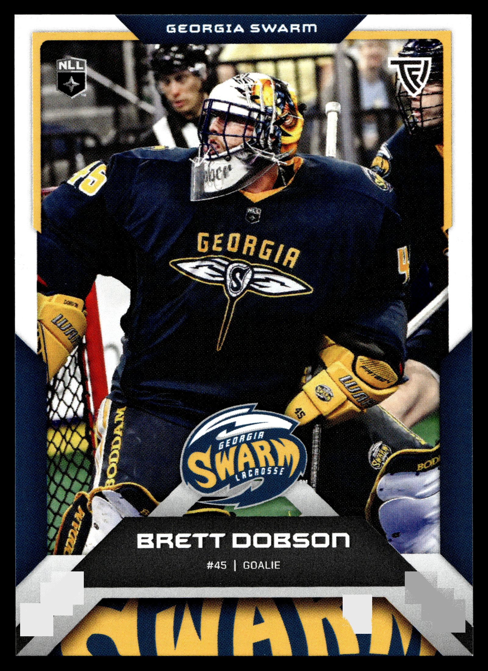 Brett Dobson 2025 TFL Sports NLL Georgia Swarm Color Match #31