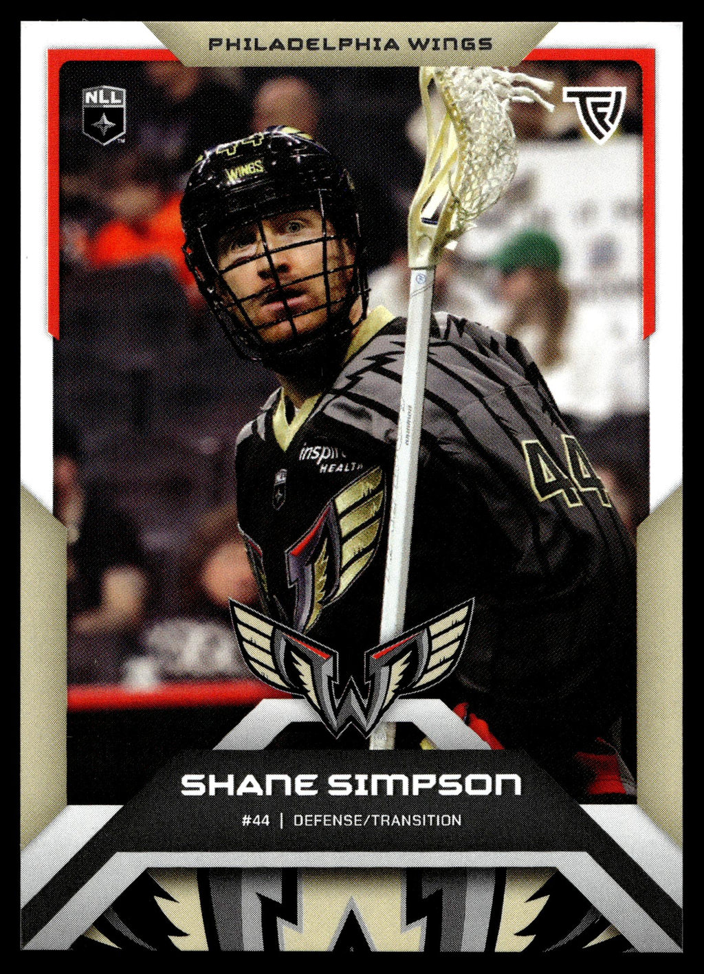Shane Simpson 2025 TFL Sports NLL Philadelphia Wings Color Match #59