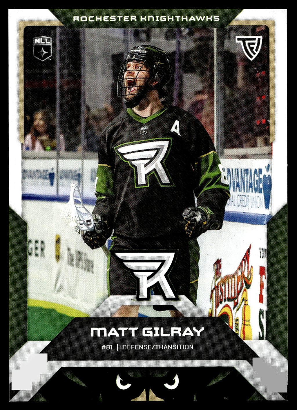 Matt Gilray 2025 TFL Sports NLL Rochester Nighthawks Color Match #61