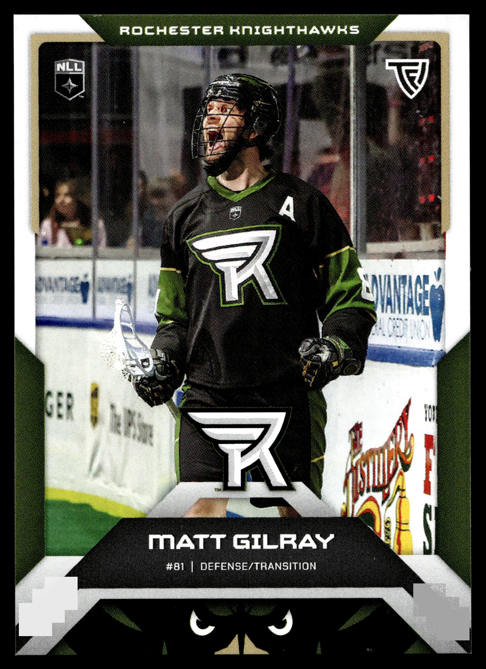 Matt Gilray 2025 TFL Sports NLL Rochester Nighthawks Color Match #61