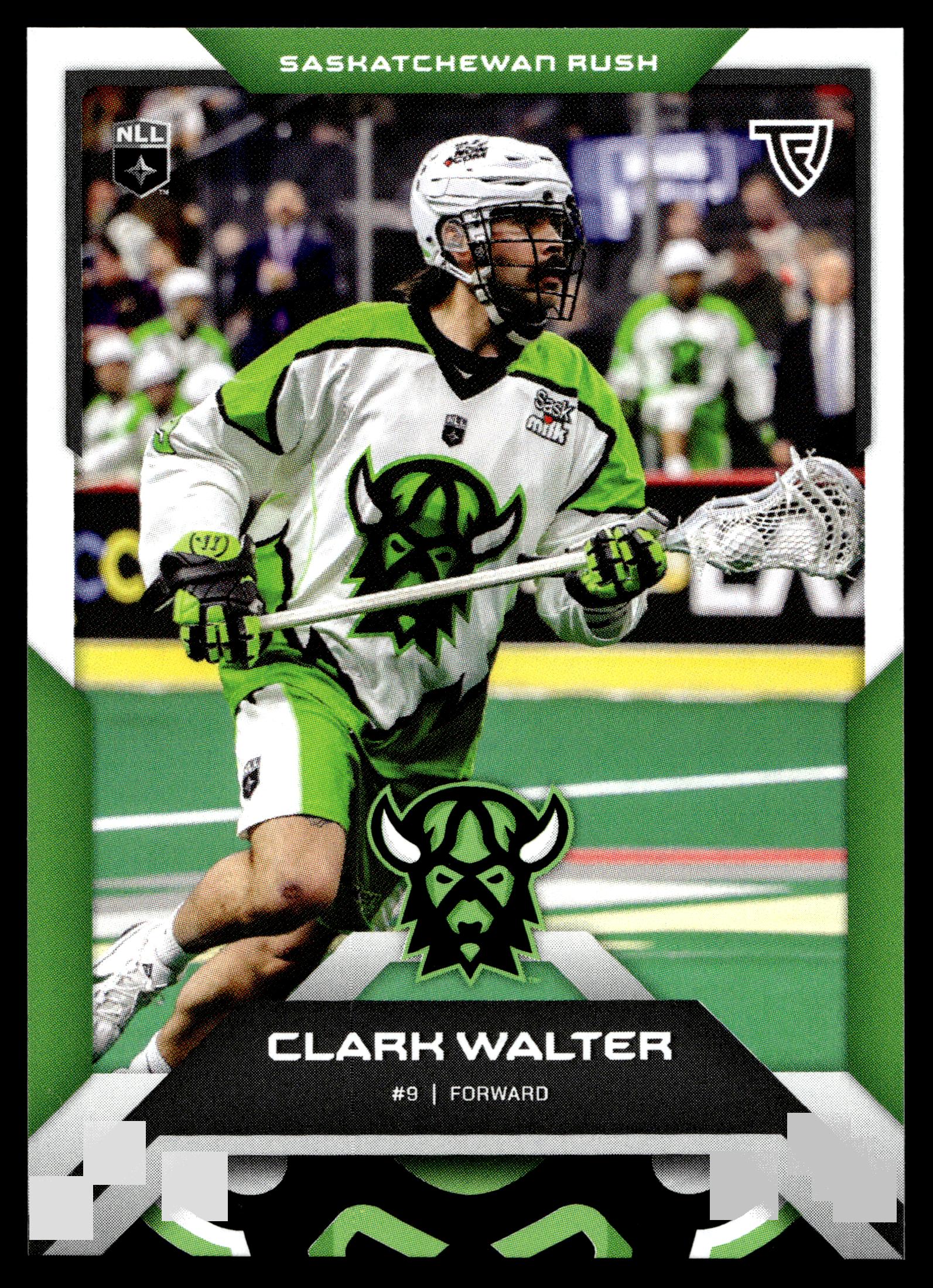 Clark Walter 2025 TFL Sports NLL Sashatchewan Rush Color Match #78