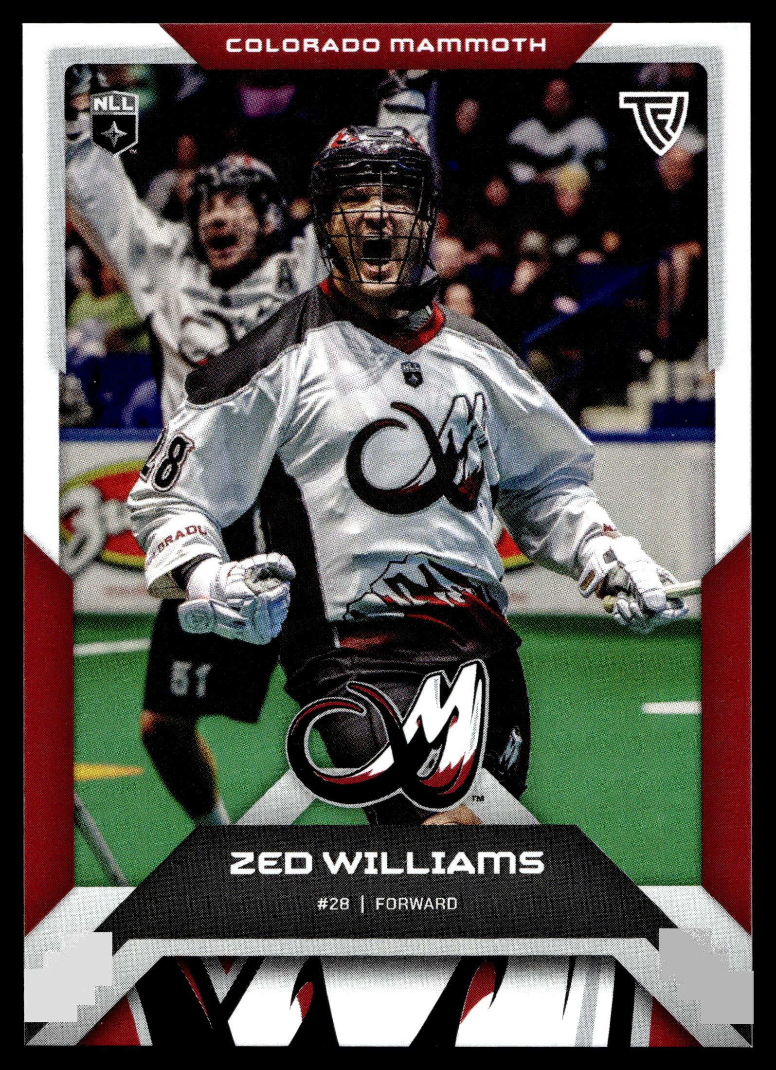 Zed Williams 2025 TFL Sports NLL Colorado Mammoth Color Match #98