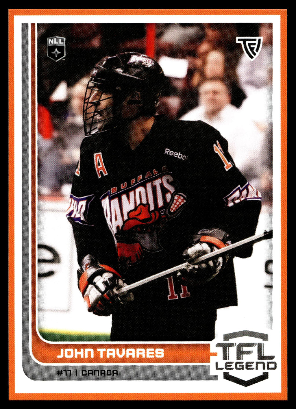 John Tavares 2025 TFL Sports NLL Buffalo Bandits Color Match #123
