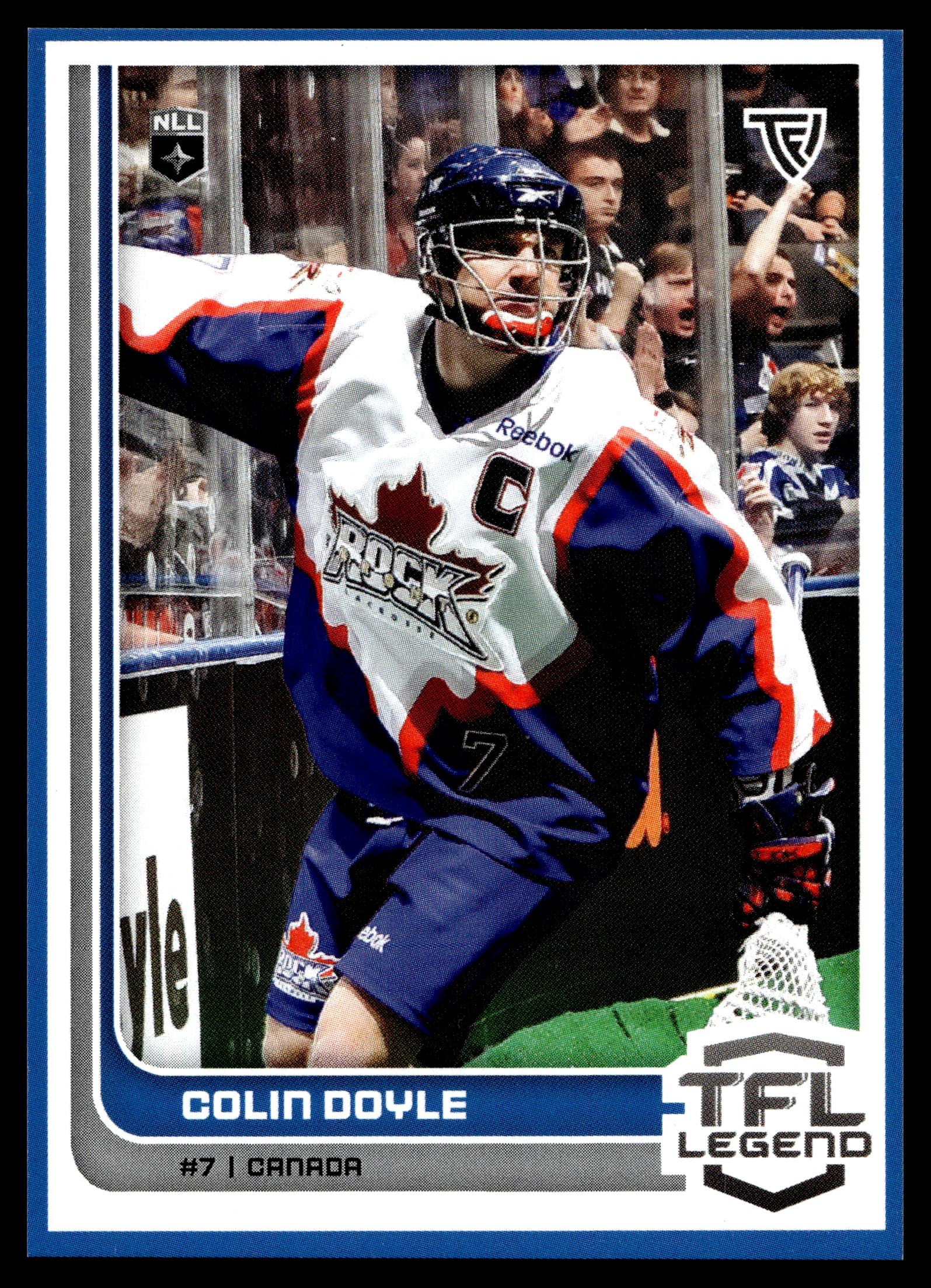 Colin Doyle 2025 TFL Sports NLL Toronto Rock Color Match #119