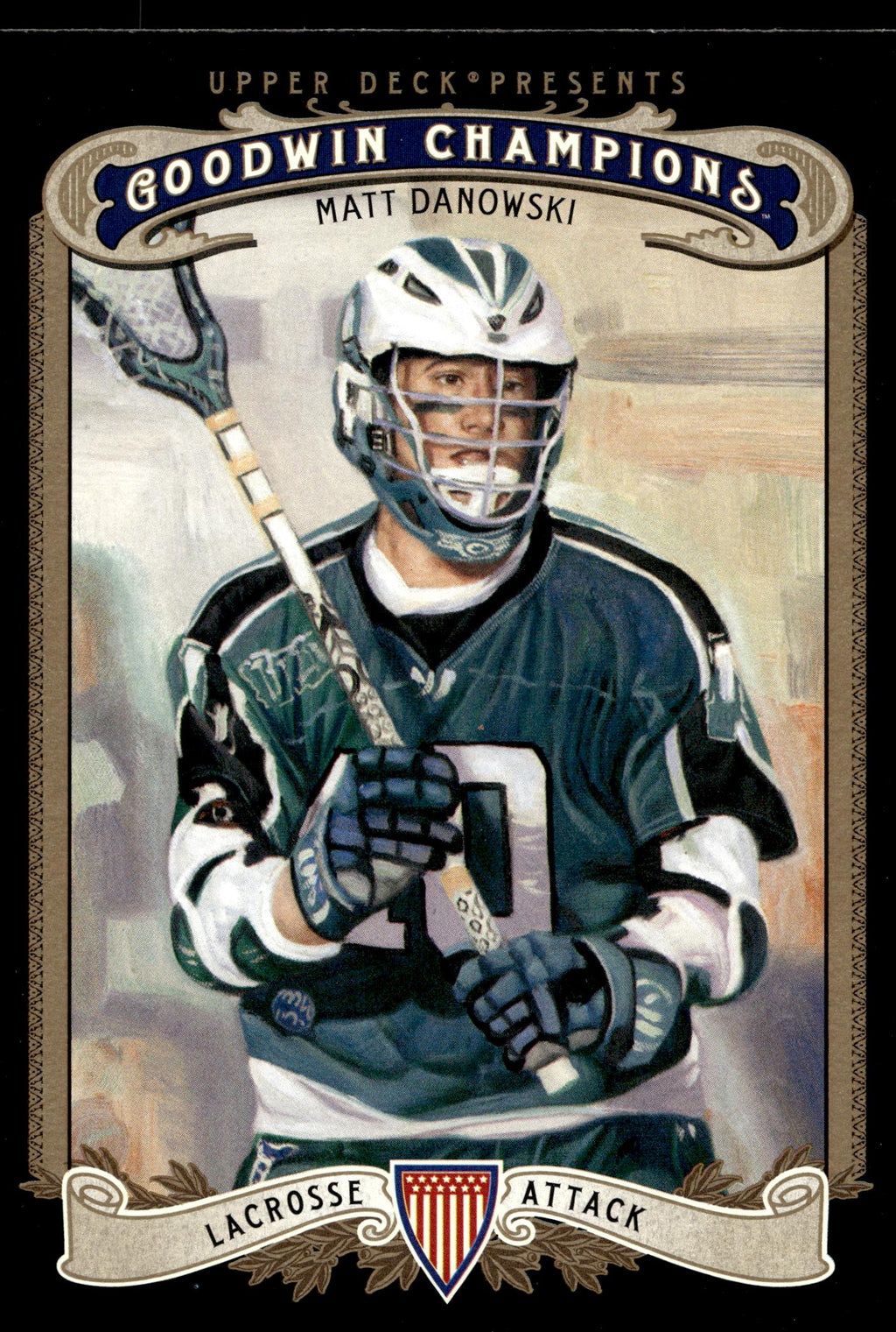 Matt Danowski 2012 Upper Deck Goodwin Champions Duke Blue Devils #156